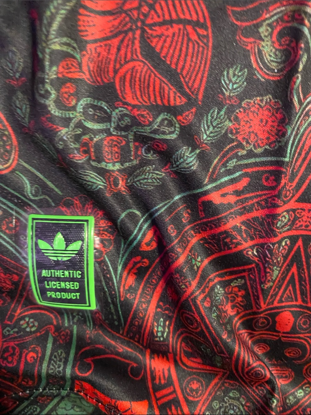 adidas Mexico Black & Red Graphic Soccer shirt - Picture 4 of 7